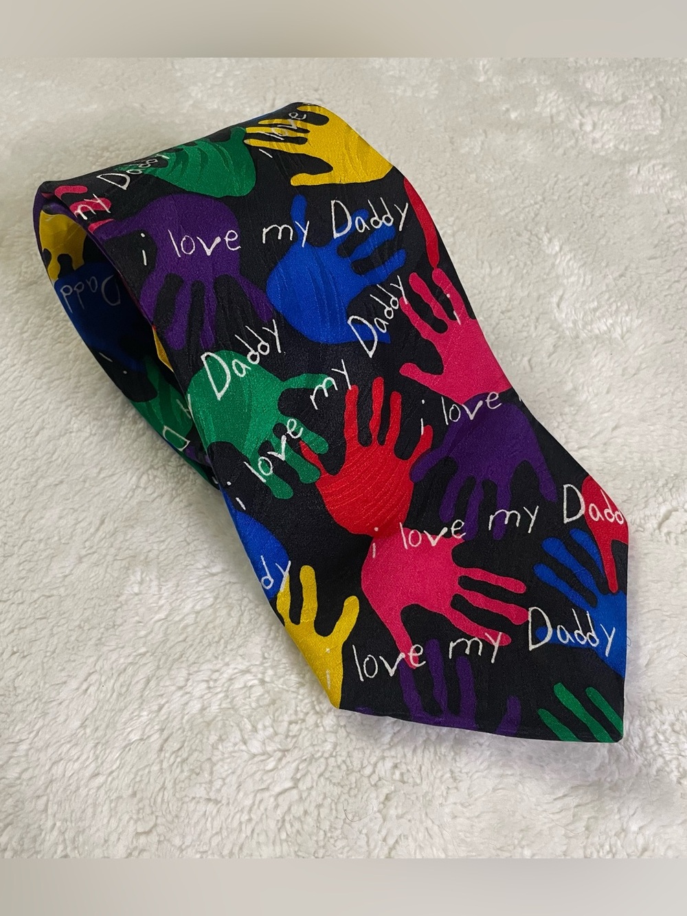 1996 Vintage RM Style ‘I Love My Daddy’ Father’s Day Tie